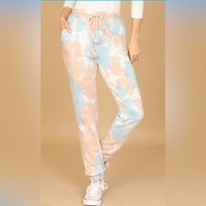 New Thick French Terry Tie Dye joggers